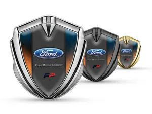 Ford Silicone Emblema Badge Stile Tuning Finitura